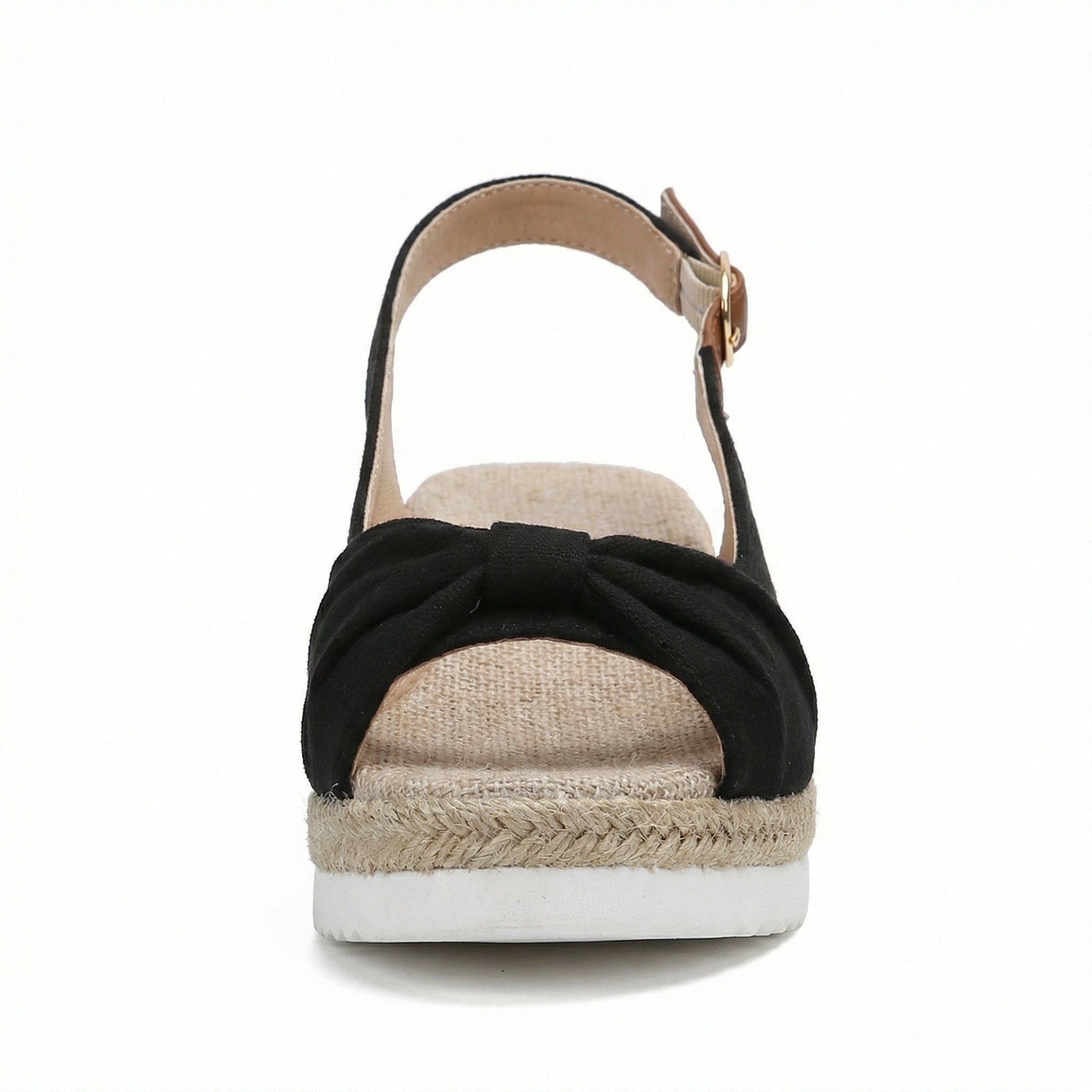 Damen Sandalen | Offene Front mit Riemenverschluss