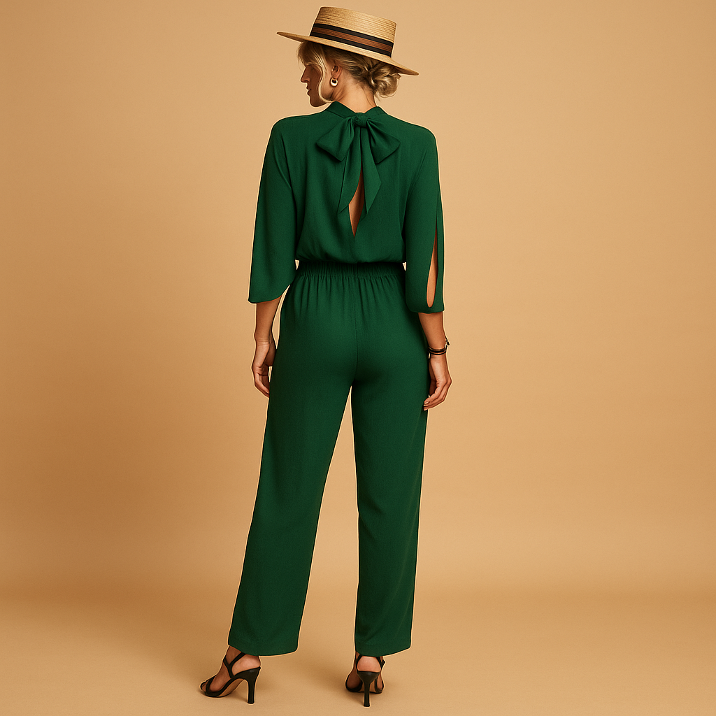 Women Jumpsuit | Adjustable Straps Design Detail