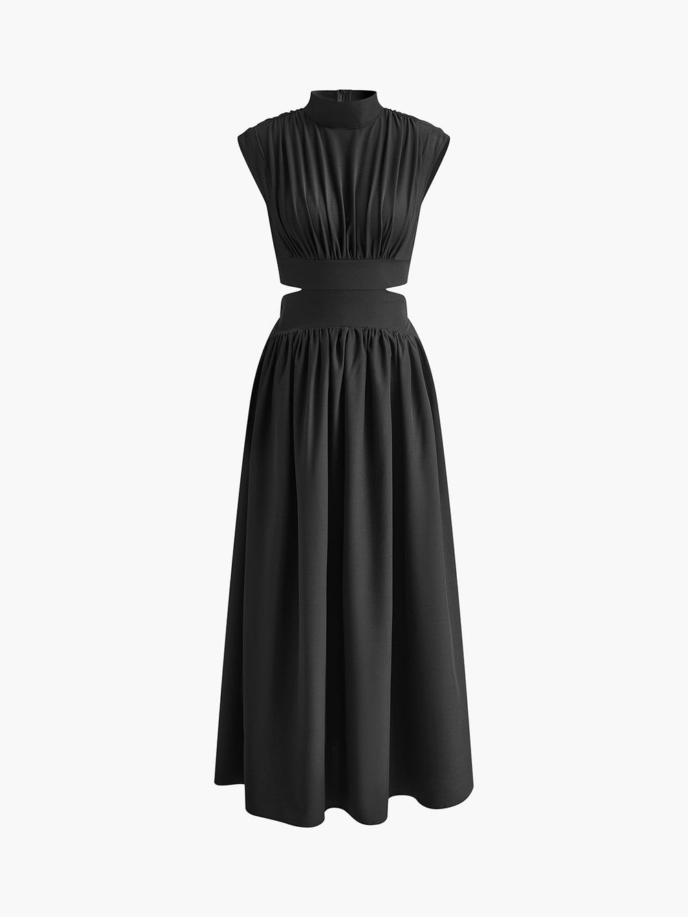 Damen Kleid | maxi Länge mit offenen Seitenpartien